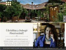 Tablet Screenshot of dobogo.hu